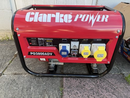 Clarke pg3800adv euro5 3kva - clarke,
