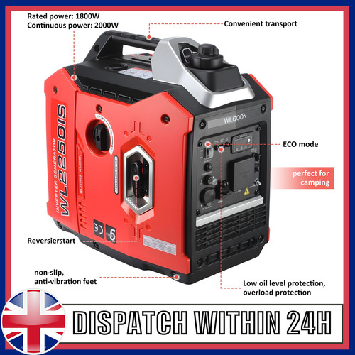 Inverter generator petrol 2kw - inverter,